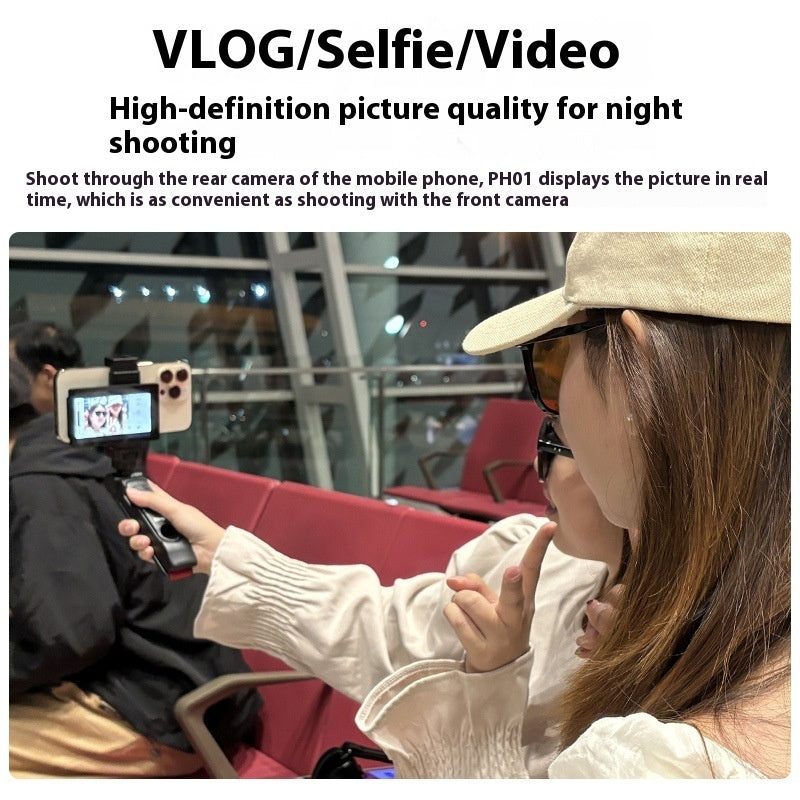 Phone Vlog Selfie Screen