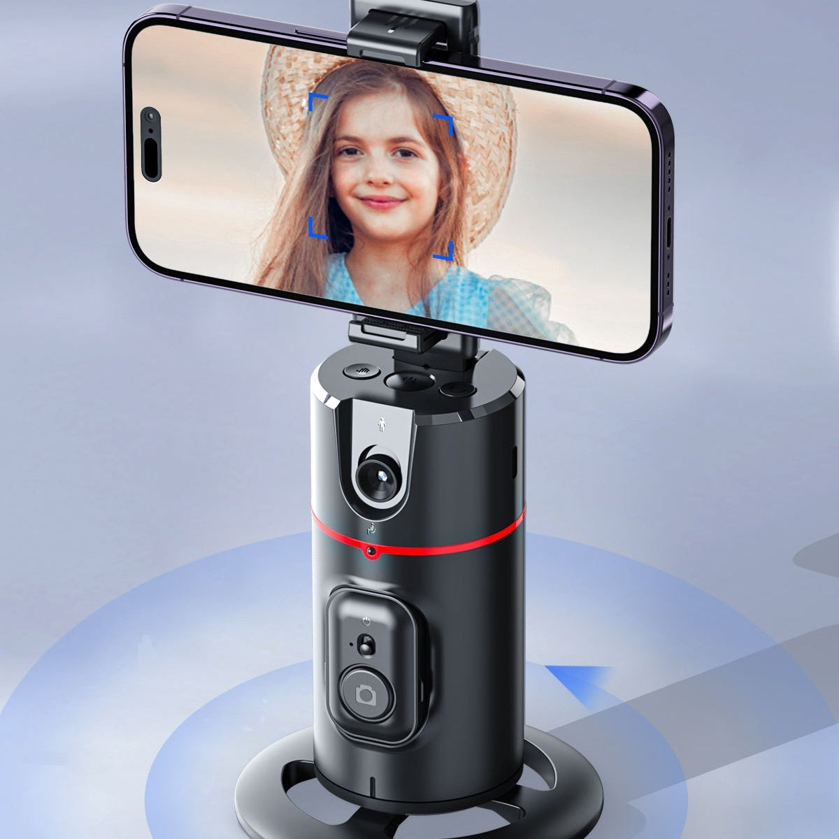 360 Degree Smart AI Facial Recognition Tracking Phone Stabilizer