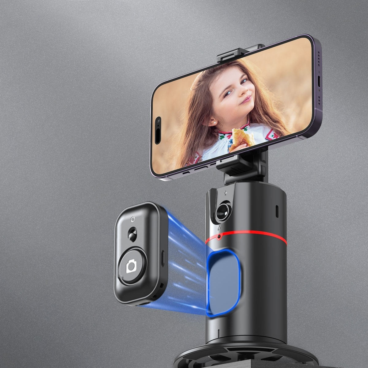 360 Degree Smart AI Facial Recognition Tracking Phone Stabilizer