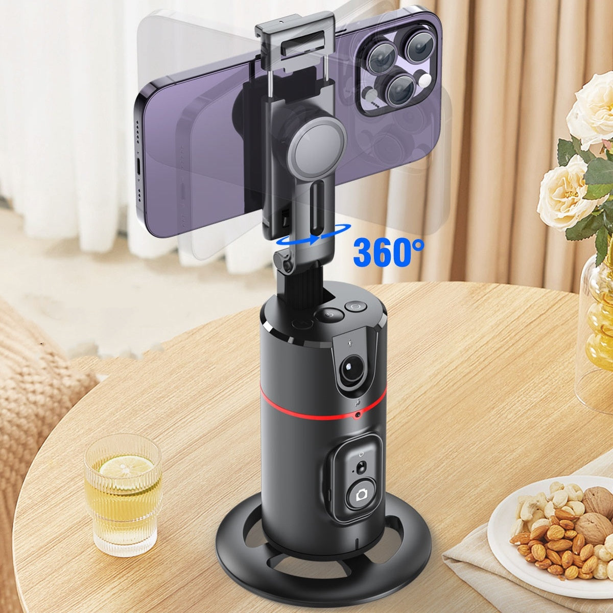 360 Degree Smart AI Facial Recognition Tracking Phone Stabilizer